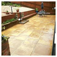 Large Patio & Chippings